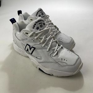 New Balance Womens 608 WX608WT White Running Shoes Sneakers Size 8